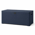 Kunststoff-Gartenbox 117x45x56 cm Dunkelblau